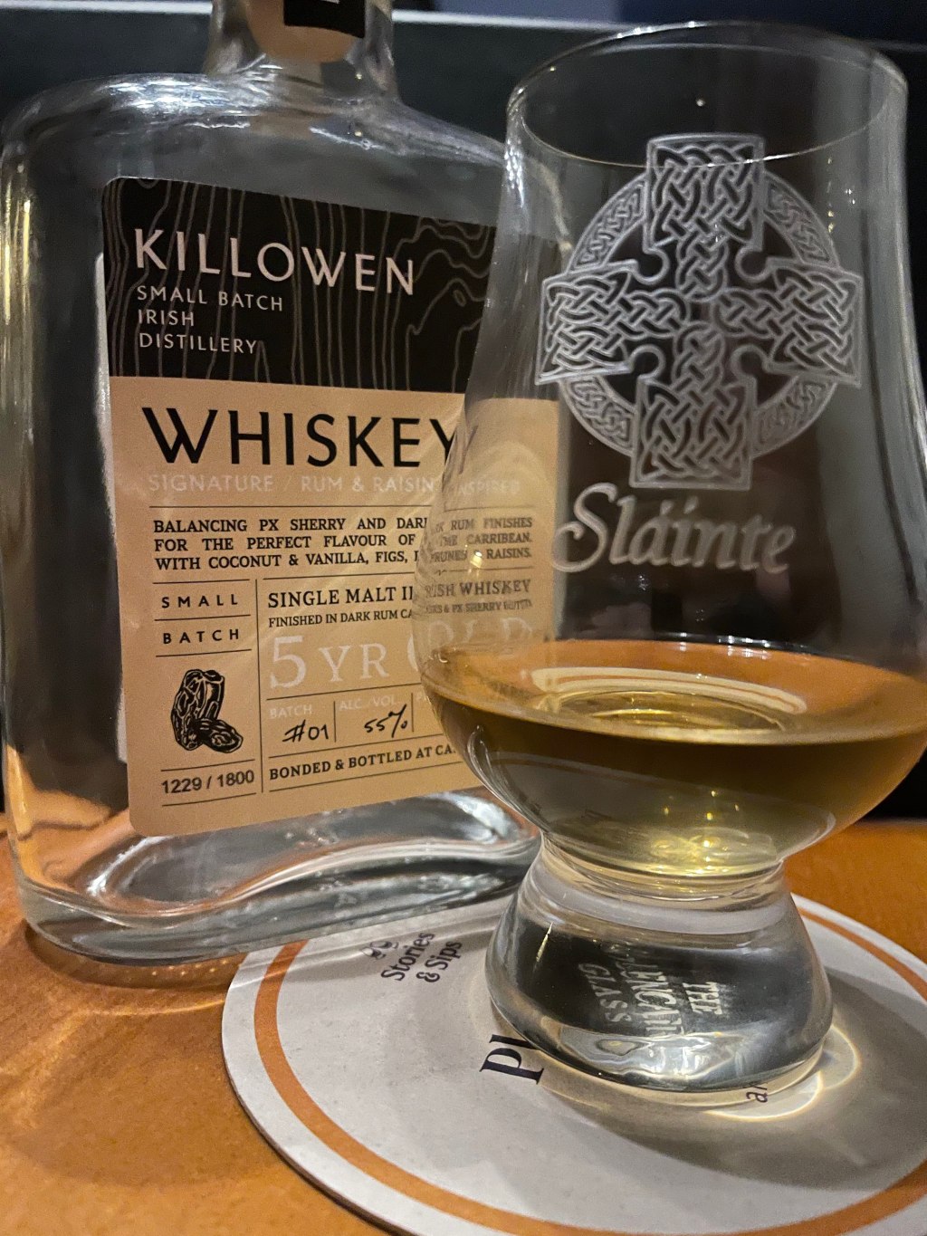 Review #81: Killowen 5 Year Batch 01 “Signature Rum and Raisin&nbsp;Inspired”