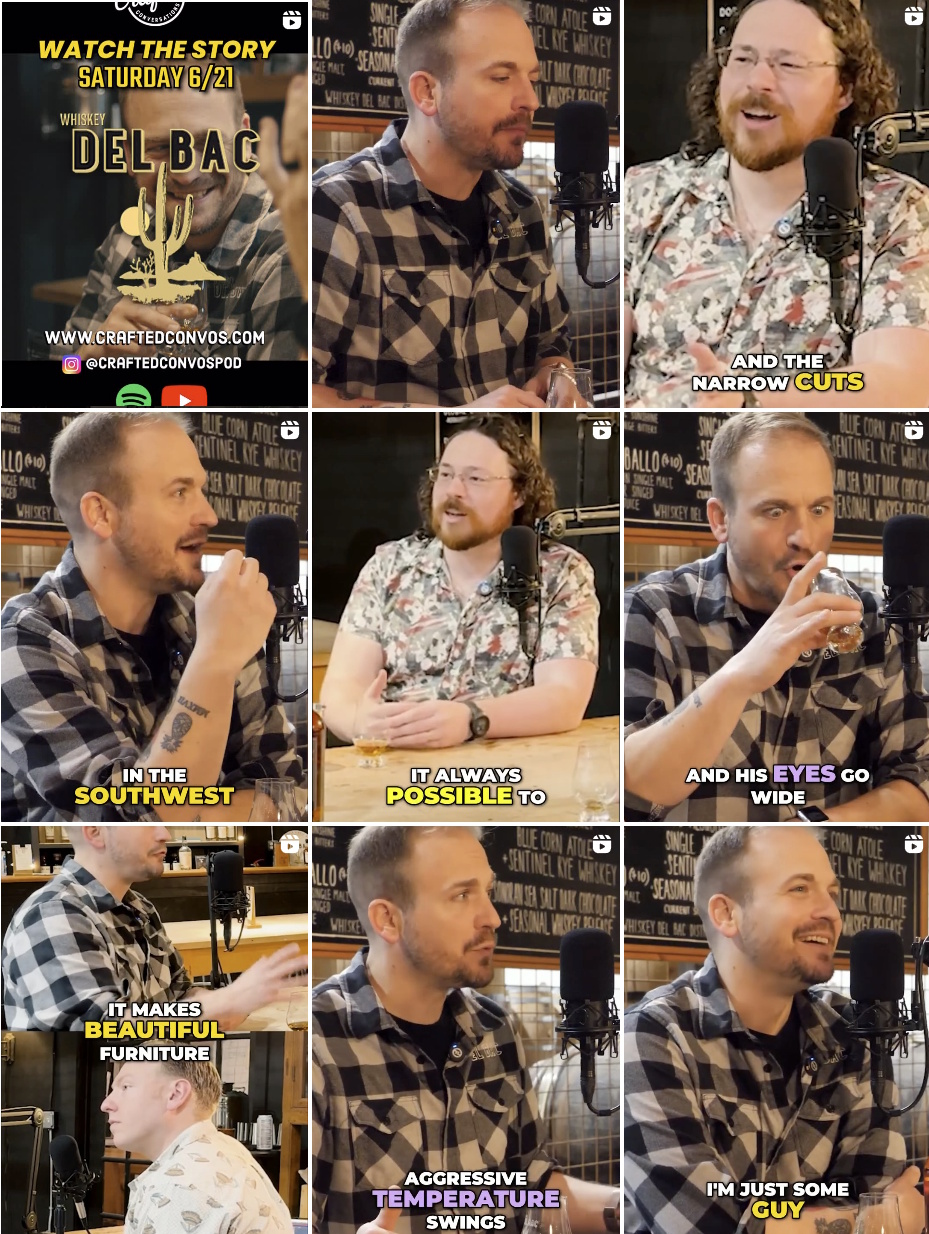 Crafted Conversations #62 – Whiskey Del Bac (feat. Single Malt&nbsp;Frontier)